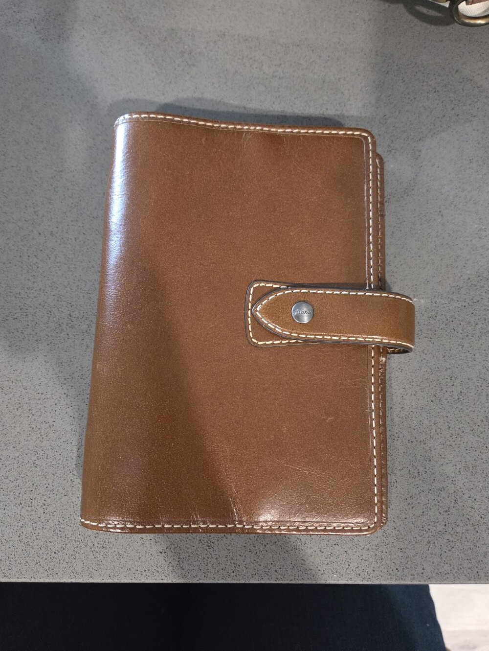 Filofax Madden Personal Leather Agenda